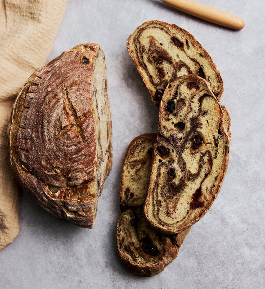 Cinnamon Raisin Sourdough Bread